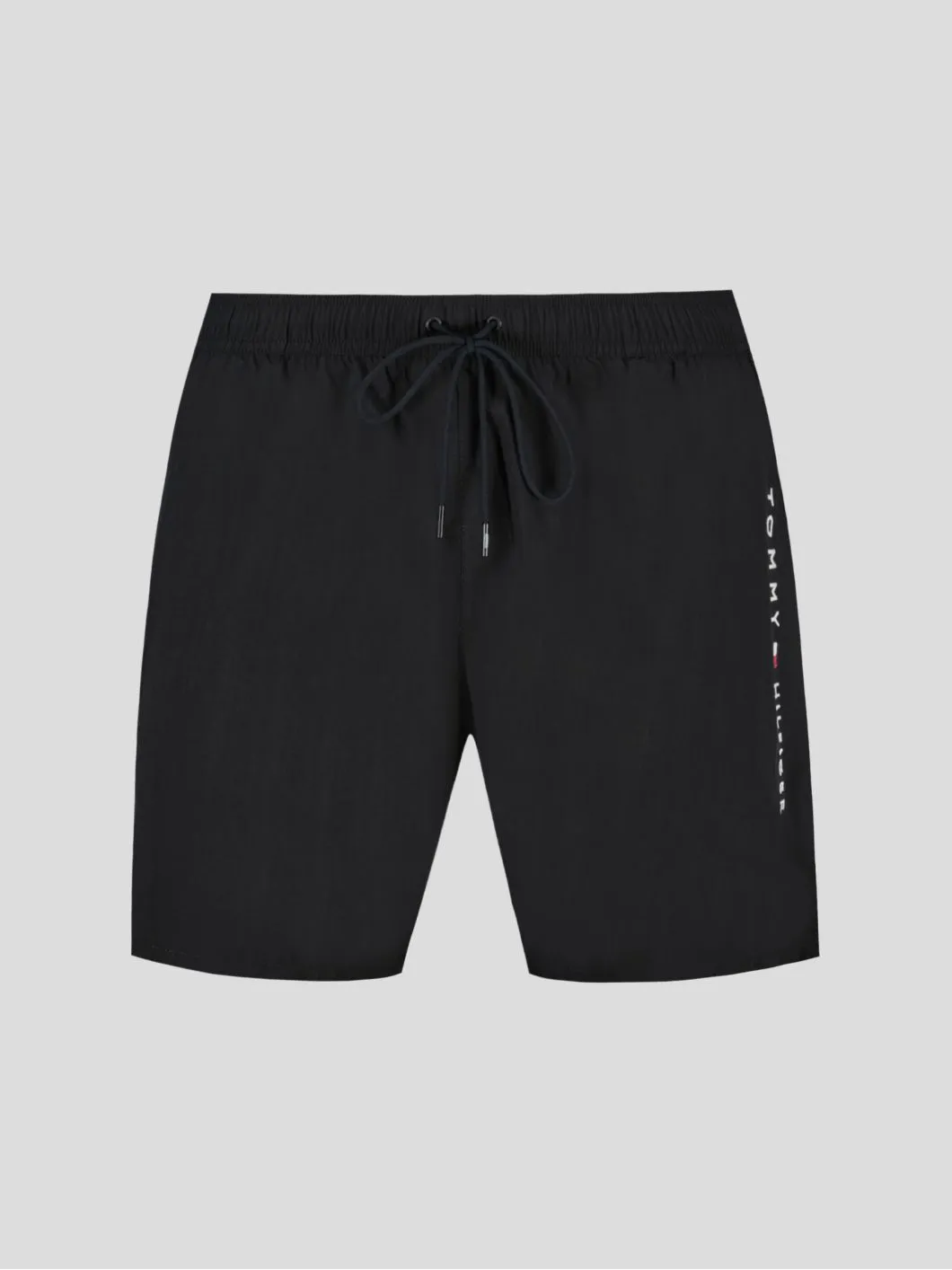 Maillot de Bain Logo sur le Côté Grande Taille Noir